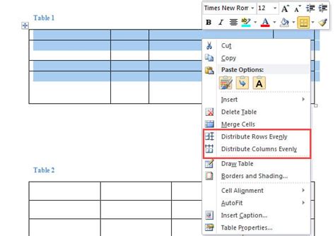 how to evenly distribute text boxes in word|distribute columns in word.